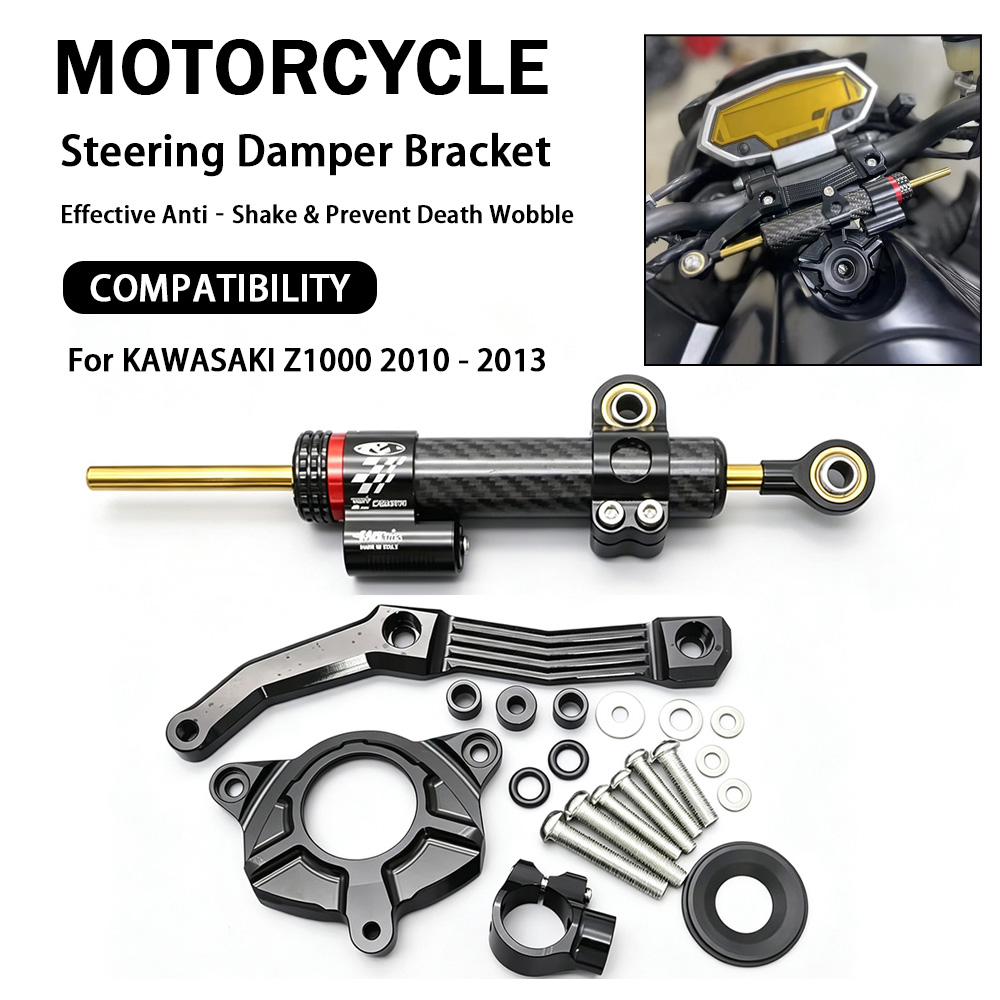 aluminium CNC motorcycle steer - Steering Damper Stabilizer Kit Cnc ulasan dan harga