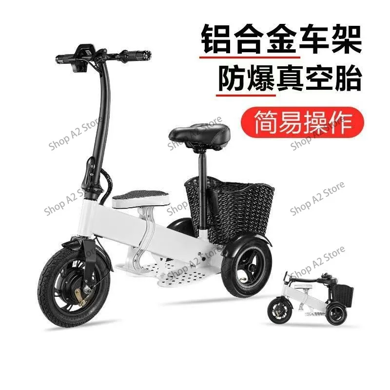 Folding 3‑Wheel Mobility Scoot - Folding Electric Scooter ulasan dan harga