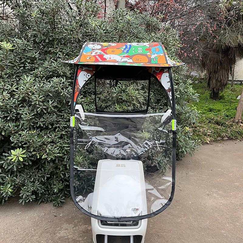 New Electric Scooter Rain Sun  - Electric Scooter Rain Cover ulasan dan harga