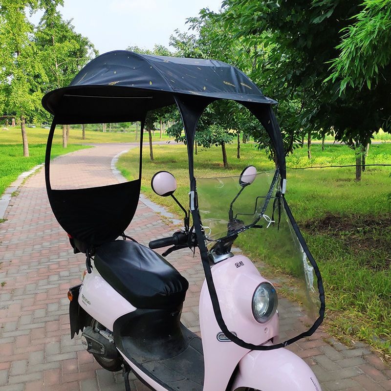 New Electric Scooter Rain Sun  - Electric Scooter Rain Cover ulasan dan harga