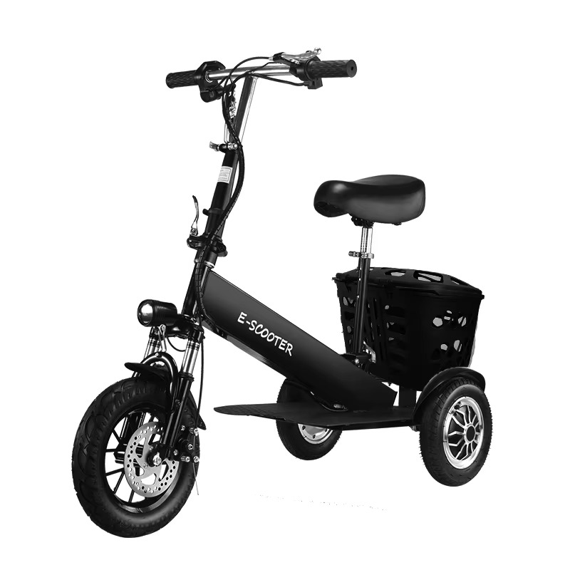 【2026】3 Wheel 2 Seats Folding  - Electric Scooter 500W ulasan dan harga
