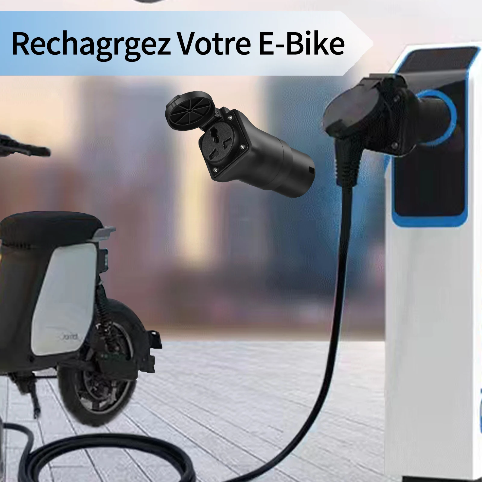 Type2 EV Charger Adapter EVSE  - Electric Scooter Charger ulasan dan harga