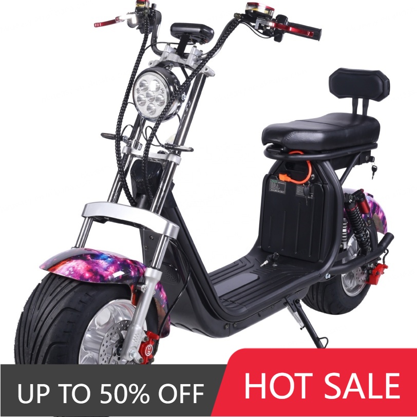 RRE CityCoco 60V 20ah Fat Tire - Electric Scooter Adults ulasan dan harga