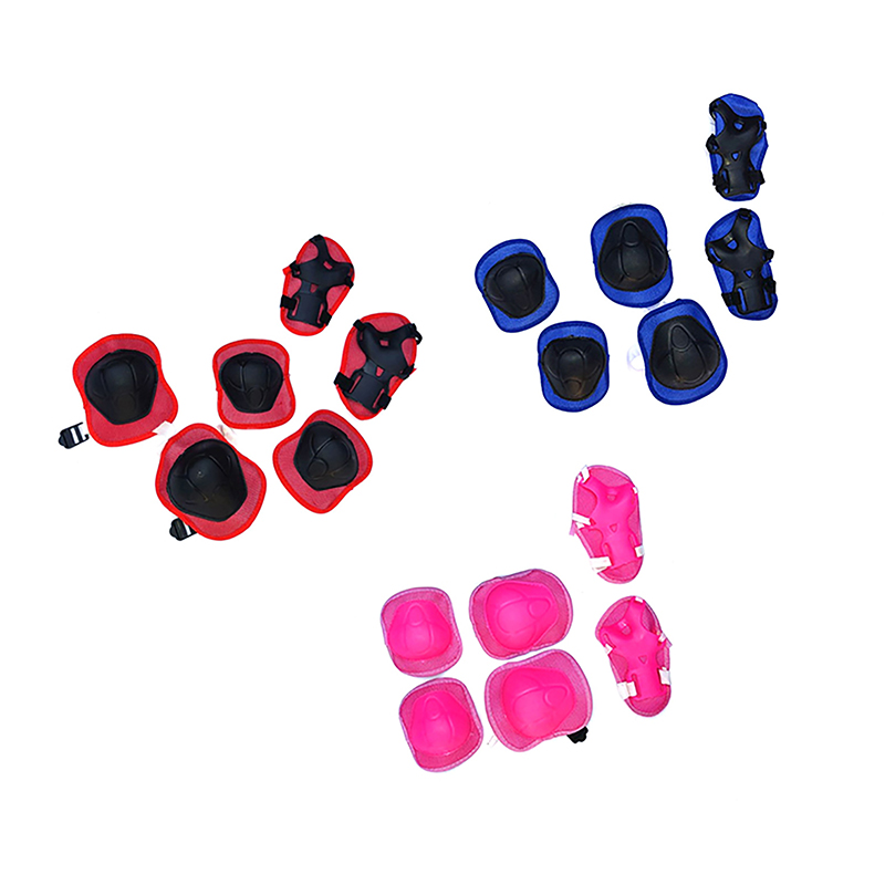 New-7Pcs Kids Cycling Protecti - Scooter Helmet Set ulasan dan harga