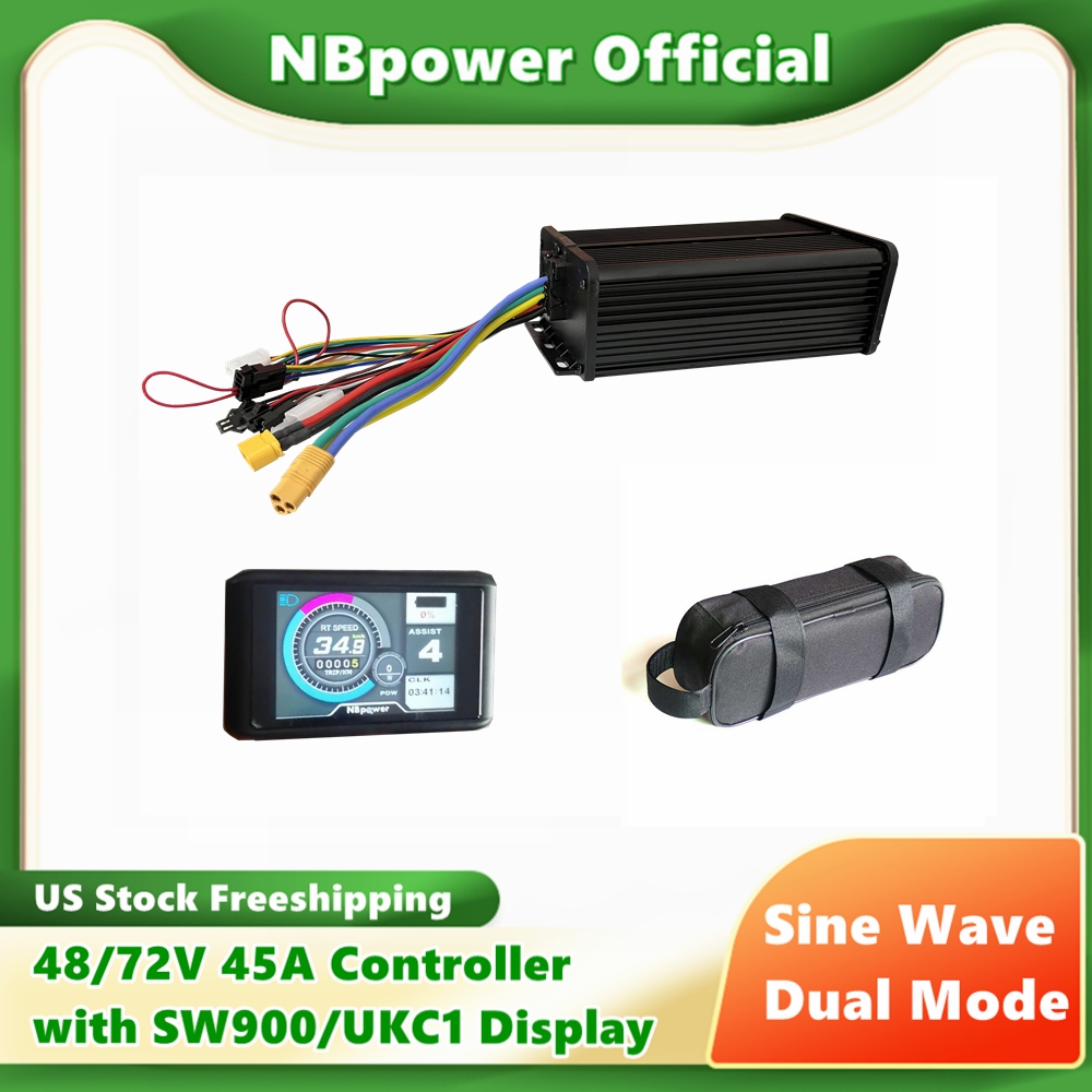US Stock Dual Mode NBpower 48V - 72V 45A Dual Controller ulasan dan harga